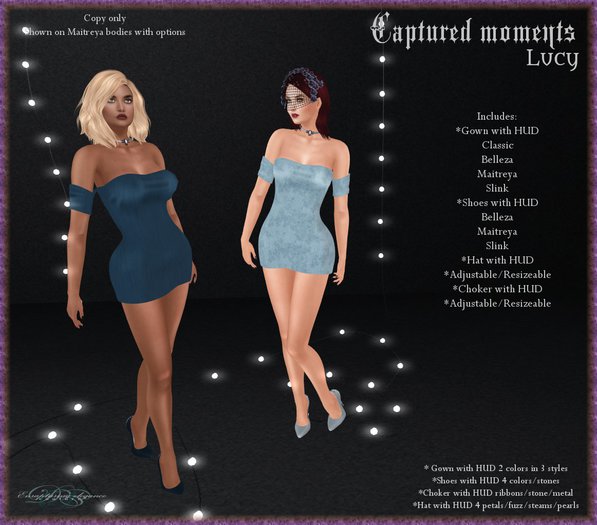 EEc Captured moments: Lucy {Box HUD}