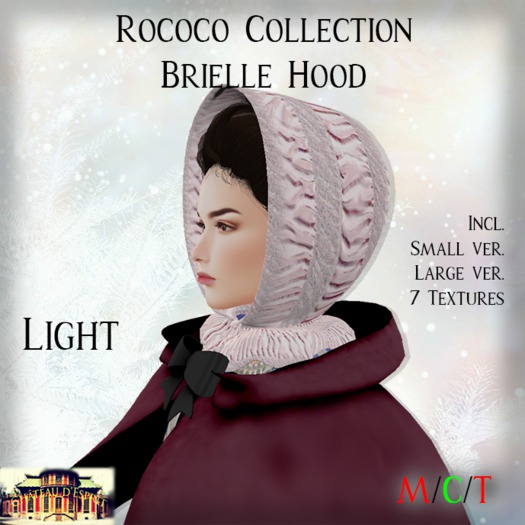 ~CdE~ Rococo Brielle Hood LIGHT