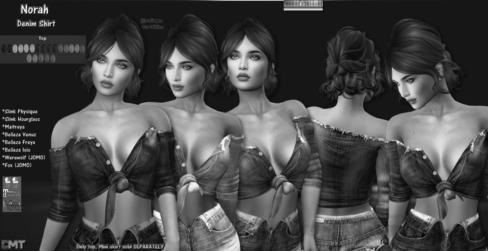 R.F. *NORAH *SHIRT- Demo