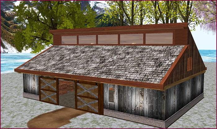 Montana Horse Barn [mesh]