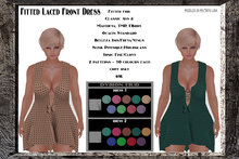 Fitted Laced Dress 