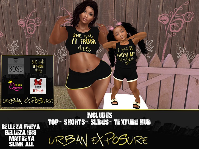 -UE-Like Mother Like Daughter Set {ADD ME}