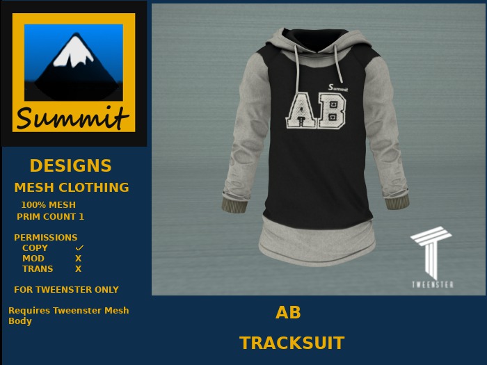Summit AB Tracsiuit [Tweenster]