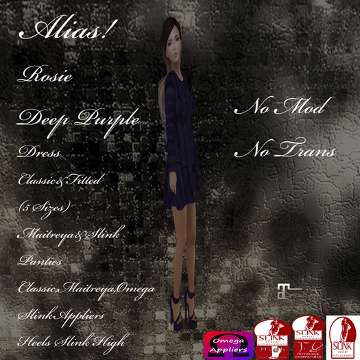 Alias! Rosie Deep Purple *Boxed*