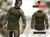 ! a d clothing sweater foxhound army