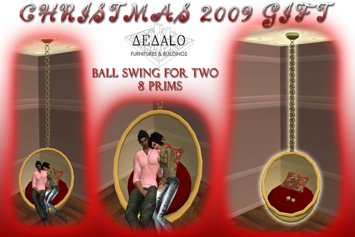 Christmas Ball Swing For Two