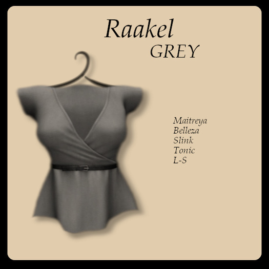 *Shae's Raakel SHIRT Grey