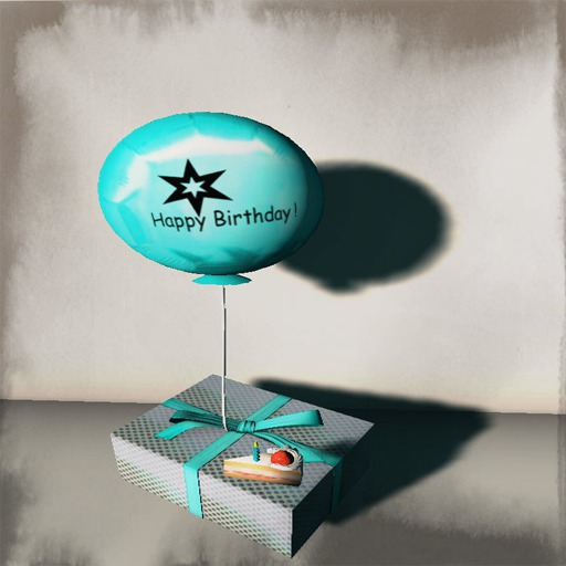 Birthday Box Aqua by Tina UNPACK ME