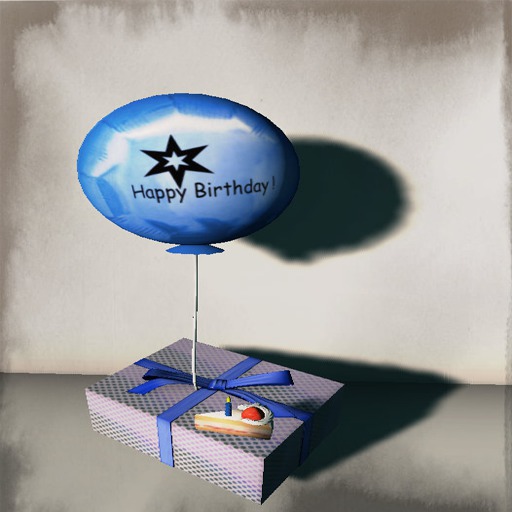 Birthday Box Blue by Tina
