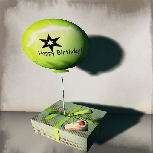 Birthday Box Lime by Tina UNPACK ME
