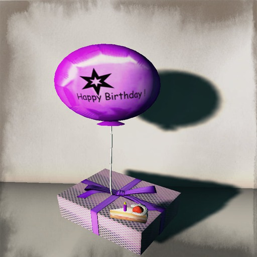 Birthday Box Purple by Tina UNPACK ME