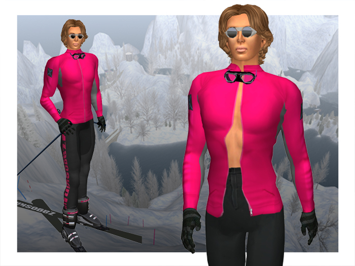 Zago-Ski Jacket Red (m)