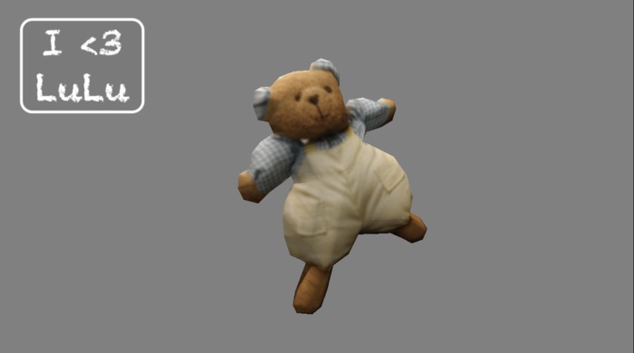 Full Perm Stuffed Bear