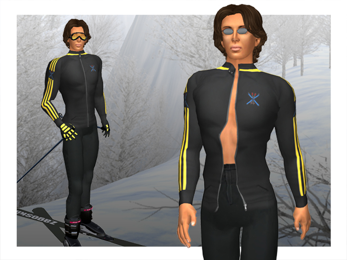 Zago-Ski Jacket Yellow  (m)