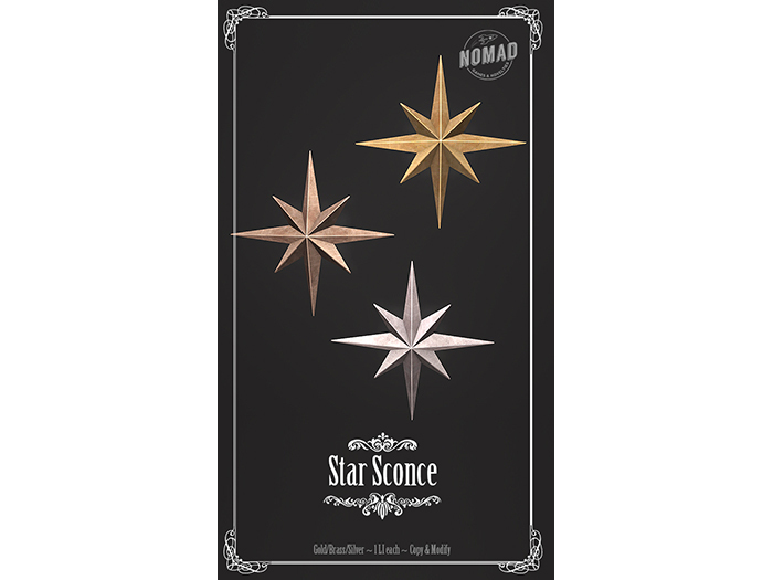 NOMAD // STAR SCONCE (DISCOUNTED)