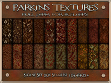 Parkins Textures - Sloane Set - 20x Full Perm Seamless 1024x1024 - Fabric, Material, Texture, Cloth, Gold, Brown, Fall