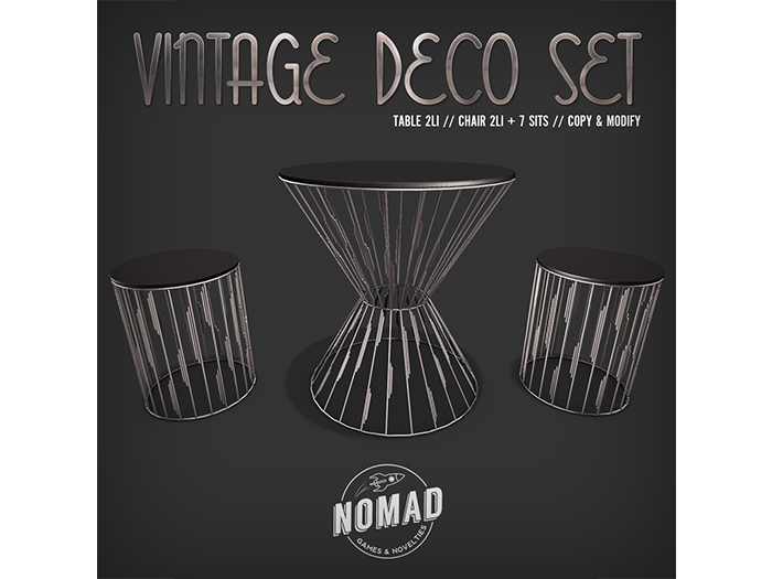 NOMAD // Vintage Deco Set