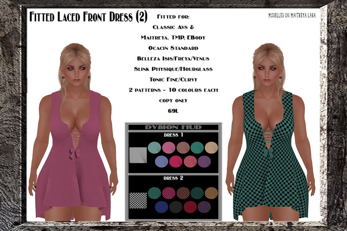 Fitted Laced Dress