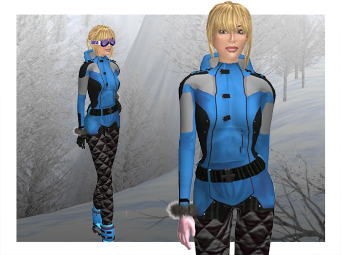 Ski gear - Alpine Blue (f)