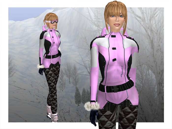Ski gear - Alpine pink (f)