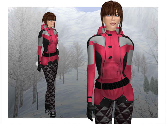 Ski gear - Alpine red (f)