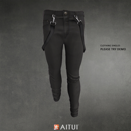 AITUI - Suspense Jeans - Black 