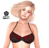 [Azuchi] Lola Bra *Maitreya* Red