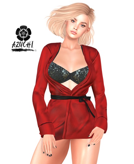 [Azuchi] Lola Robe *Maitreya* Red