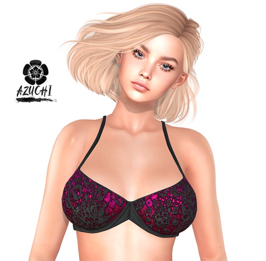 [Azuchi] Lola Bra *Maitreya* Hot Pink