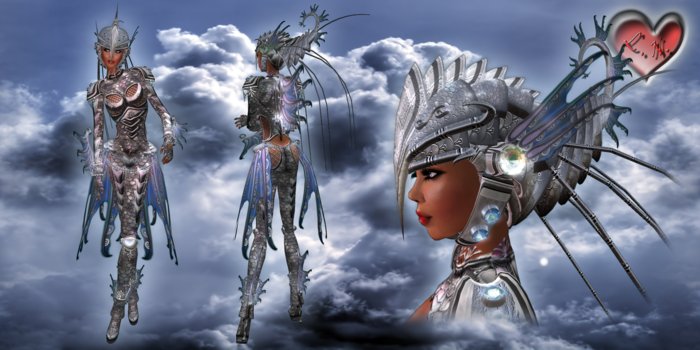 !!! L+N Signature !!! Scorpius Outfit PLATINUM Female 