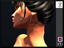 I love you head Custom M&C tattoo
