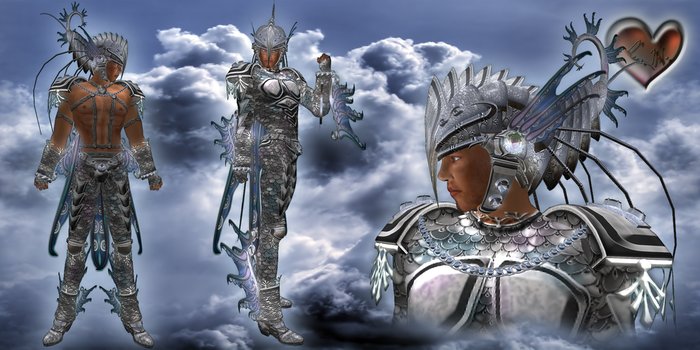 !!! L+N Signature !!! Scorpius Outfit PLATINUM Male 