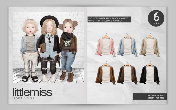 {Little Miss} Leather Jacket FATPACK