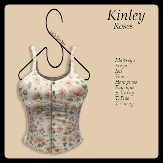 *Shae's KINLEY TANK Roses