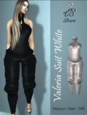 :::LS VALERIA  SUIT  WHITE