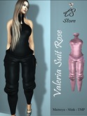 :::LS VALERIA  SUIT  ROSE