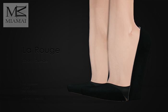 Miamai_La Rouge - Ebony Suede (Slink High)