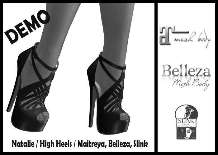 Natalie / High Heels / Maitreya, Belleza, Slink-DEMO