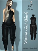 :::LS VALERIA  SUIT  BLACK