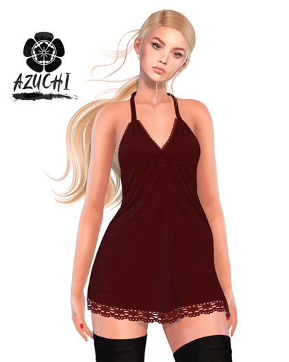 [Azuchi] Amber Dress Red *Maitreya*