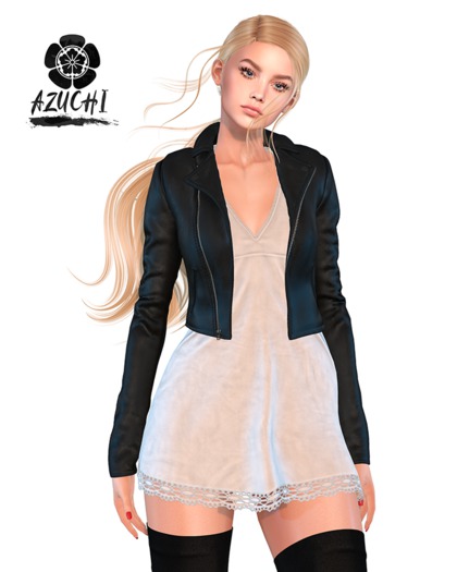 [Azuchi] Amber Jacket Black *Maitreya*
