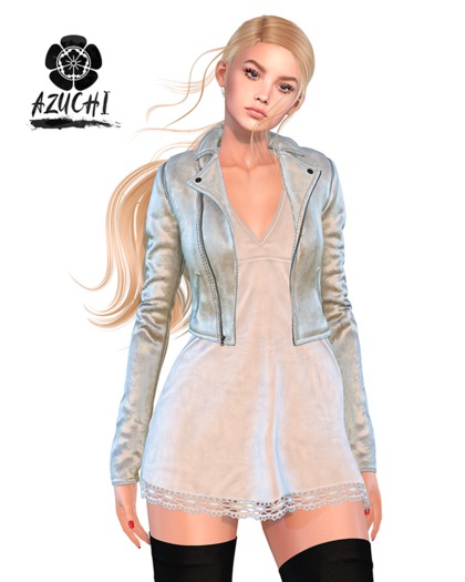[Azuchi] Amber Jacket White *Maitreya*