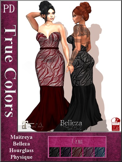PD ~ Sales Bag - True Colors Gown