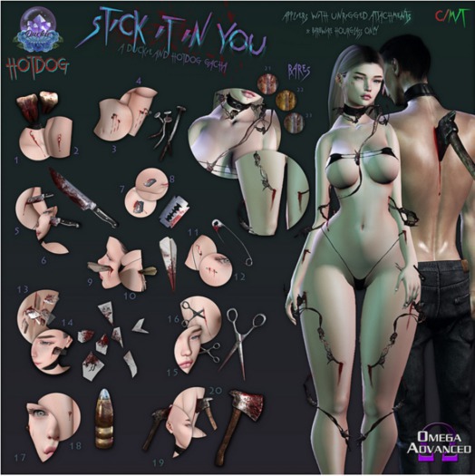 22 . Duckie+Hotdog - Stick it in you . BOXED . GOLD RARE