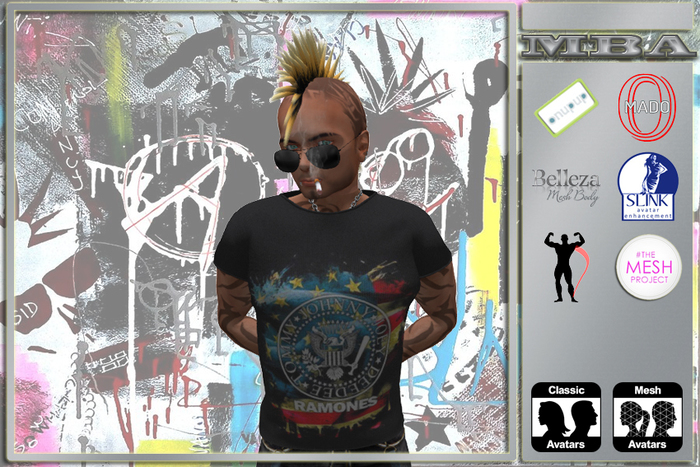 *MBA*  Ramones Shirt (wear to unpack)