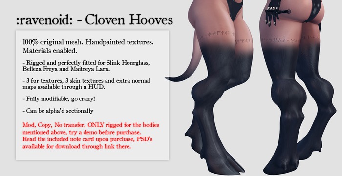 :ravenoid: - Cloven Hooves