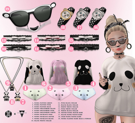 Converge - Panda Watch - Black [Boxed] RARE