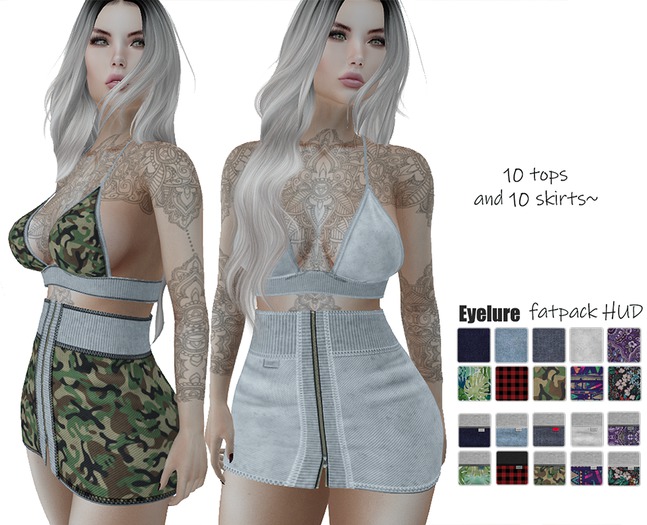 Eyelure Halter  w/Fatpack HUD