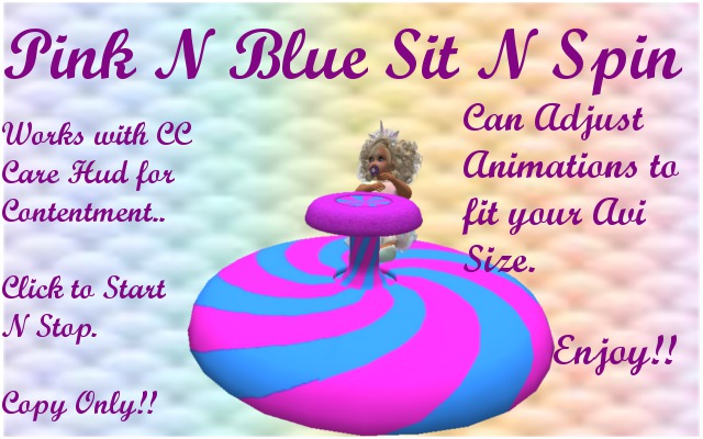 Pink N Blue Sit N Spin