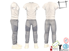 SAVE Full Perm Men's Jeans Outfit 3in1 Signature, Belleza Jake, Ocacin Gamit, Adin, Slink, Onupup